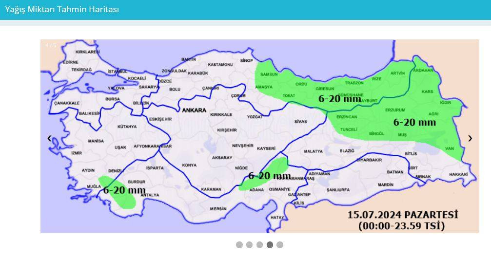 Kuvvetli sağanak geliyor! Meteoroloji 3 ili ‘dikkatli olun’ diyerek uyardı - Resim: 20